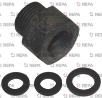 ПЛАСТИКОВЫЕ ПАТРУБКИ 1/2"M-3/8"F
