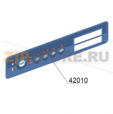 Silckscreen processed grill membrane push button-driver DIHR HT 11 Silckscreen processed grill membrane push button-driver DIHR HT 11Запчасть на деталировке под номером: 42010Название запчасти на английском языке: Silckscreen processed grill membrane push button-driver DIHR HT 11