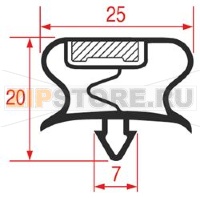УПЛОТНИТЕЛЬ ВСТАВНОЙ 1058 - 2600 ММ