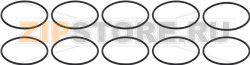 10 pcs O-RING 2162 NBR70 (41x1.78) 