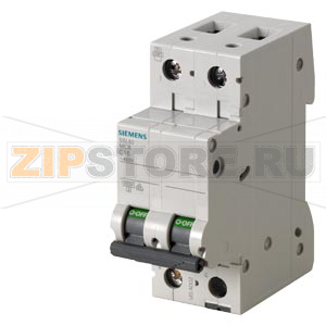 АВТОМАТИЧЕСКИЙ ВЫКЛЮЧАТЕЛЬ 400V 6KA, 2-ПОЛ., C, 1A Siemens 5SL6201-7 