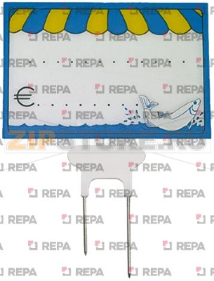 ЦЕННИК ДЛЯ РЫБЫ - 30 ШТ. 