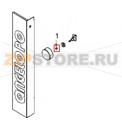 Knob spring Angelo Po FX101E3  Knob spring Angelo Po FX101E3Запчасть на 