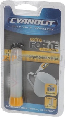 ЖЕЛТЫЙ КЛЕЙ CYANOLIT 2 Г 