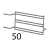 Griglia laterale DX/SX cromata Unox XFT 110
