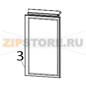 LCD 4.3” TSC MH641P LCD 4.3” TSC MH641PЗапчасть на деталировке под номером: 3