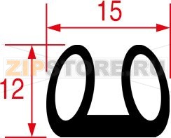 GUARNIZIONE VETRO FORNO 