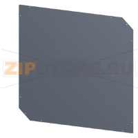 SIVACON, Roof, for corner cabinet IP55, T: 1000 mm, zinc-plated Siemens 8MF1000-2UE11-0A