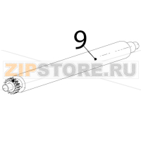 Platen roller assy Zebra TTP-2020