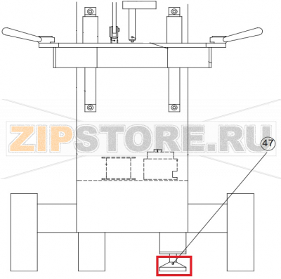 Piedino M16 98/6364 Sigma BM 30               Piedino M16 98/6364 Sigma BM 30Запчасть на сборочном чертеже под номером: 47Название запчасти Sigma на итальянском языке: Piedino M16 98/6364 Sigma BM 30