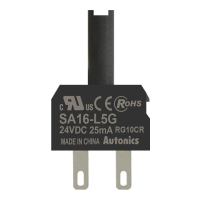 Блок контактов 5 В/DC, индикатор: зеленый Autonics SA16-L5G