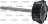 BLADE COVER T/ROD SHAFT 100 mm PITCH M8