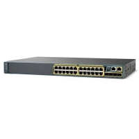 Коммутатор 24xGE (PoE+), 4xSFP, LAN Base Cisco WS-C2960RX-24PS-L