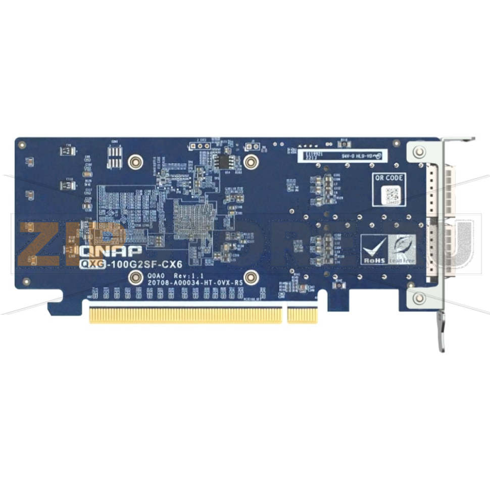 Карта сетевая QNAP QXG-100G2SF-CX6 