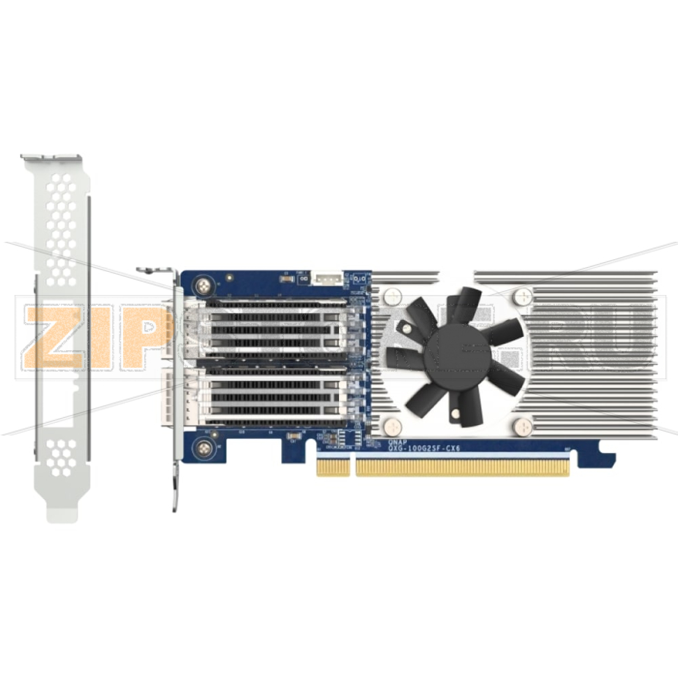Карта сетевая QNAP QXG-100G2SF-CX6 