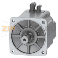 SIMOTICS S-1FK2 CT Серводвигатель М0 = 30 Нм; PN = 5,5 кВт при нн = 2000 оборотов в минуту (380-480); PN = 3,2 кВт при нн = 1000 оборотов в минуту (200-240 В); Степень защиты IP64; Вал D38x80 мм с шпонкой; Абсолютный датчик 22-бит + 12-битный Многооборотн
