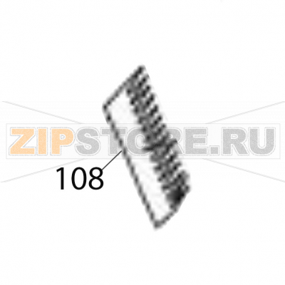 Anti static sheet Sato CG212ТТ Anti static sheet Sato CG212ТТЗапчасть на деталировке под номером: 108Название запчасти на английском языке: Anti static sheet Sato CG212ТТ.