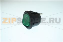 SWITCH GREEN 3FAST. Ø20mm 6A 250V 