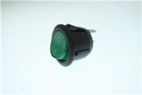 SWITCH GREEN 3FAST. Ø20mm 6A 250V