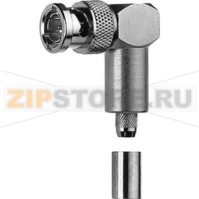 Разъем BNC, 75 Ом, 1 шт Telegärtner J01002A1266 