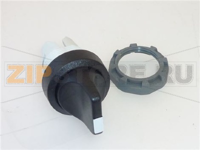 TESTA SELETTORE NERO 2 POSIZIONI ABB 