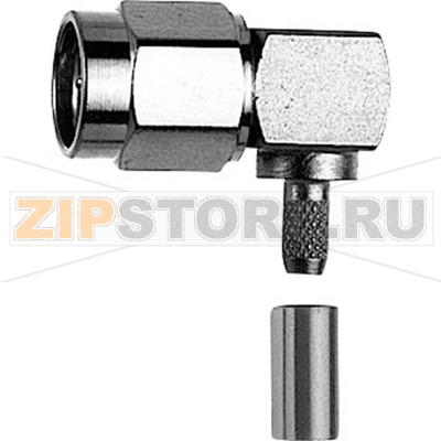Разъем SMA, 50 Ом, 1 шт Telegärtner J01150A0089 