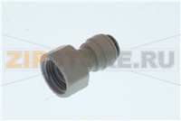 Straight Terminal Thr. Fe 3/8 X 1/2 BSP