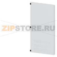 SIVACON, door half, left, with ventilation openings, IP40, H: 2000 mm, W: 900 mm, RAL 7035, Protection class 1 Siemens 8MF1090-2UT25-2BA2