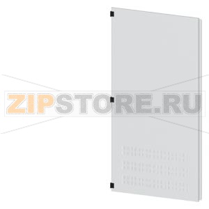 SIVACON, door half, left, with ventilation openings, IP40, H: 2000 mm, W: 900 mm, RAL 7035, Protection class 1 Siemens 8MF1090-2UT25-2BA2 