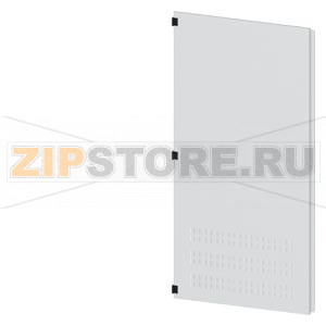 SIVACON, door half, left, with ventilation openings, IP40, H: 2000 mm, W: 900 mm, RAL 7035, Protection class 1 Siemens 8MF1090-2UT25-2BA2 