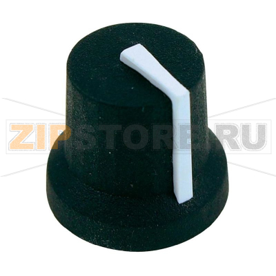 Ручка поворотная, черная, диаметр оси: 6 мм, K87MBR Cliff CL170849BR 