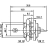 Разъем BNC, 50 Ом, 1 шт Telegärtner J01001A1225 - Разъем BNC, 50 Ом, 1 шт Telegärtner J01001A1225