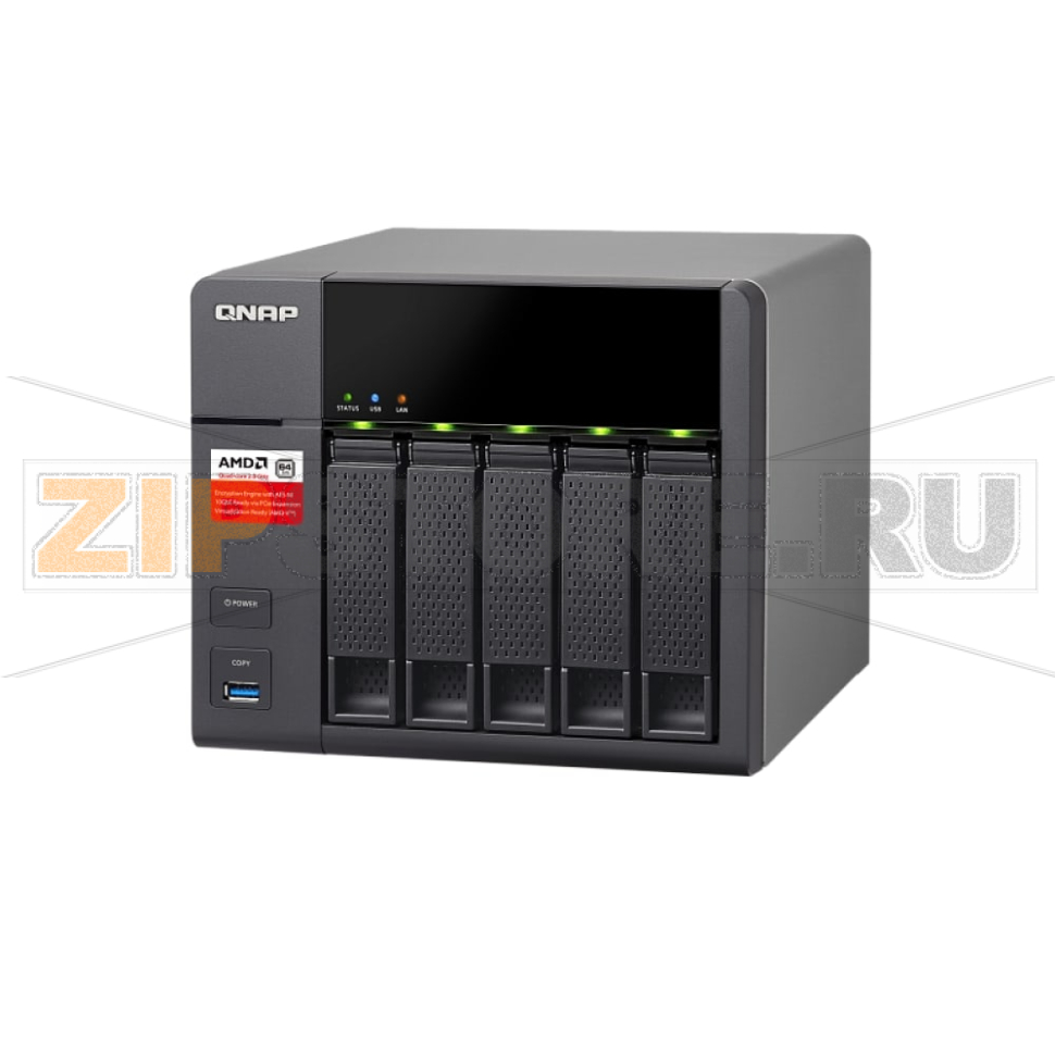 Накопитель сетевой QNAP TS-563 