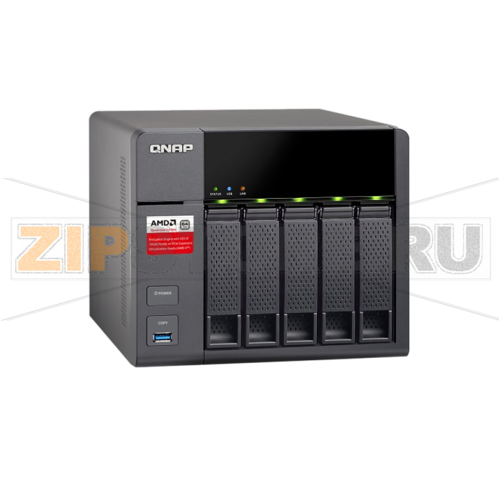 Накопитель сетевой QNAP TS-563 