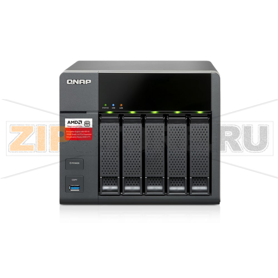 Накопитель сетевой QNAP TS-563 