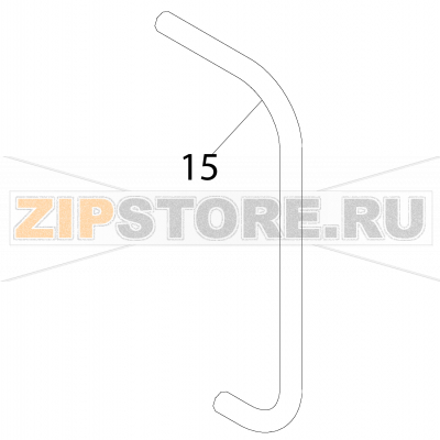 Black rubber pipe Ø17*10 Fagor AD-48 Black rubber pipe Ø17*10 Fagor AD-48Запчасть на деталировке под номером: 15Название запчасти Fagor на английском языке: Black rubber pipe Ø17*10 AD-48.