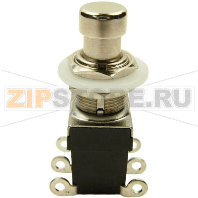 Кнопка 250 В/AC, 1 A, 2 x (вкл/вкл), без фиксации, 1 шт Cliff FC7105 
