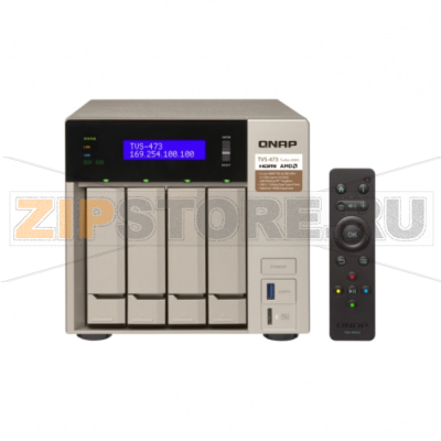 Накопитель сетевой QNAP TVS-473 