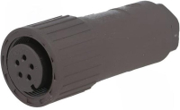 Разъем круглый 10 А, 50 В, IP67, 5 контактов Hirschmann CM 06 EA 14S-5 S