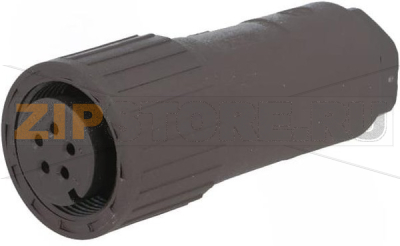 Разъем круглый 10 А, 50 В, IP67, 5 контактов Hirschmann CM 06 EA 14S-5 S 