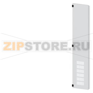 SIVACON, door half, left, with ventilation openings, IP20, H: 2200 mm, W: 400 mm, RAL 7035, Protection class 1 Siemens 8MF1240-2UT25-1BA2 