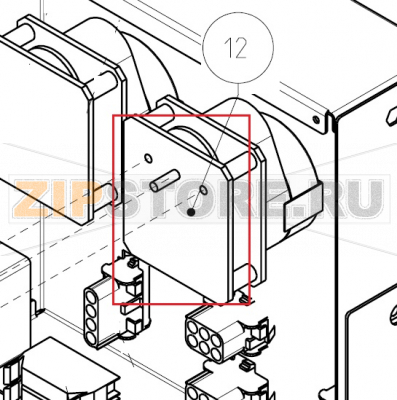 Temporizzatore 15min M51 L 230V Imesa ES 10                                     Temporizzatore 15min M51 L 230V Imesa ES 10Запчасть на сборочном чертеже под номером: 12Название запчасти на итальянском языке: Temporizzatore 15min M51 L 230V Imesa ES 10