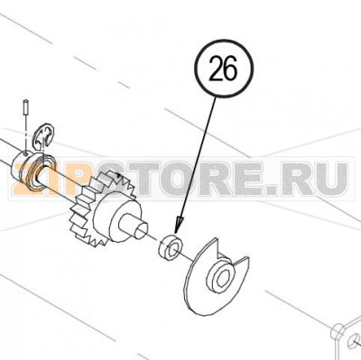 Шайба нейлоновая .192IDX.312ODX.110LG Datamax W-6308 Шайба нейлоновая .192IDX.312ODX.110LG Datamax W-6308Запчасть на сборочном чертеже под номером: 26Количество запчастей в комплекте: 50Название запчасти Datamax на английском языке: (50PK) Washer Nylon .192IDX.312ODX.110LG   