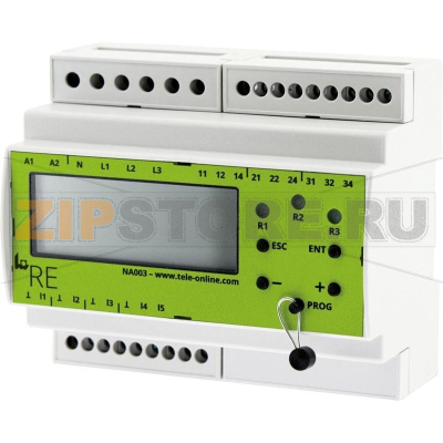 Реле контроля тока 250 В, 24-240 В, 110 В/AC/DC, 1 шт Tele V2IM10AL10 