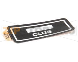 ETICHETTA DEL CLUB 