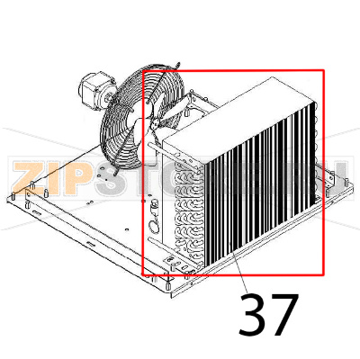 Conden. and baffle Angelo Po IA101L Conden. and baffle Angelo Po IA101LЗапчасть на деталировке под номером: 37