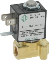 ЭЛЕКТРОМАГНИТНЫЙ КЛАПАН ODE 2-X ХОДОВОЙ Ø 1/8" 220В 5ВТ