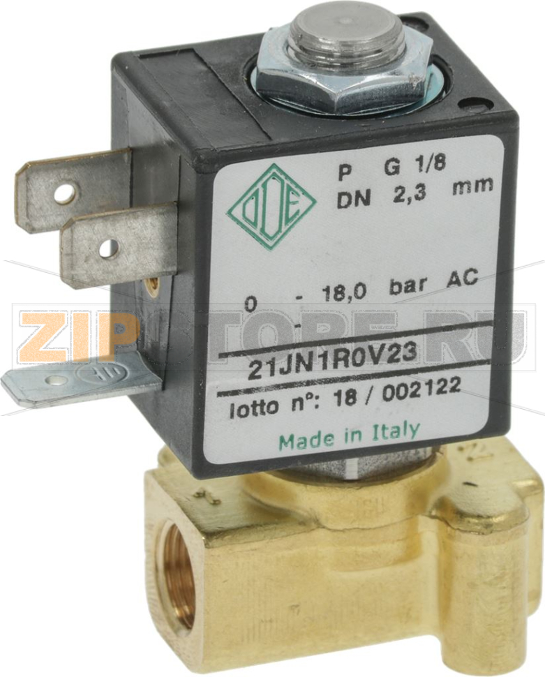 ЭЛЕКТРОМАГНИТНЫЙ КЛАПАН ODE 2-X ХОДОВОЙ Ø 1/8" 220В 5ВТ 