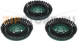 BRUSHES LARGE BRISTLES IN BOX 3PCS PL510 