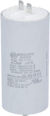 CAPACITOR 25 µF 